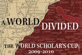 Compete in the World Scholar's Cup - A World Divided